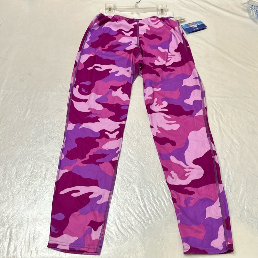 5 UP Baselayer Fleece Pant - Pink Camo